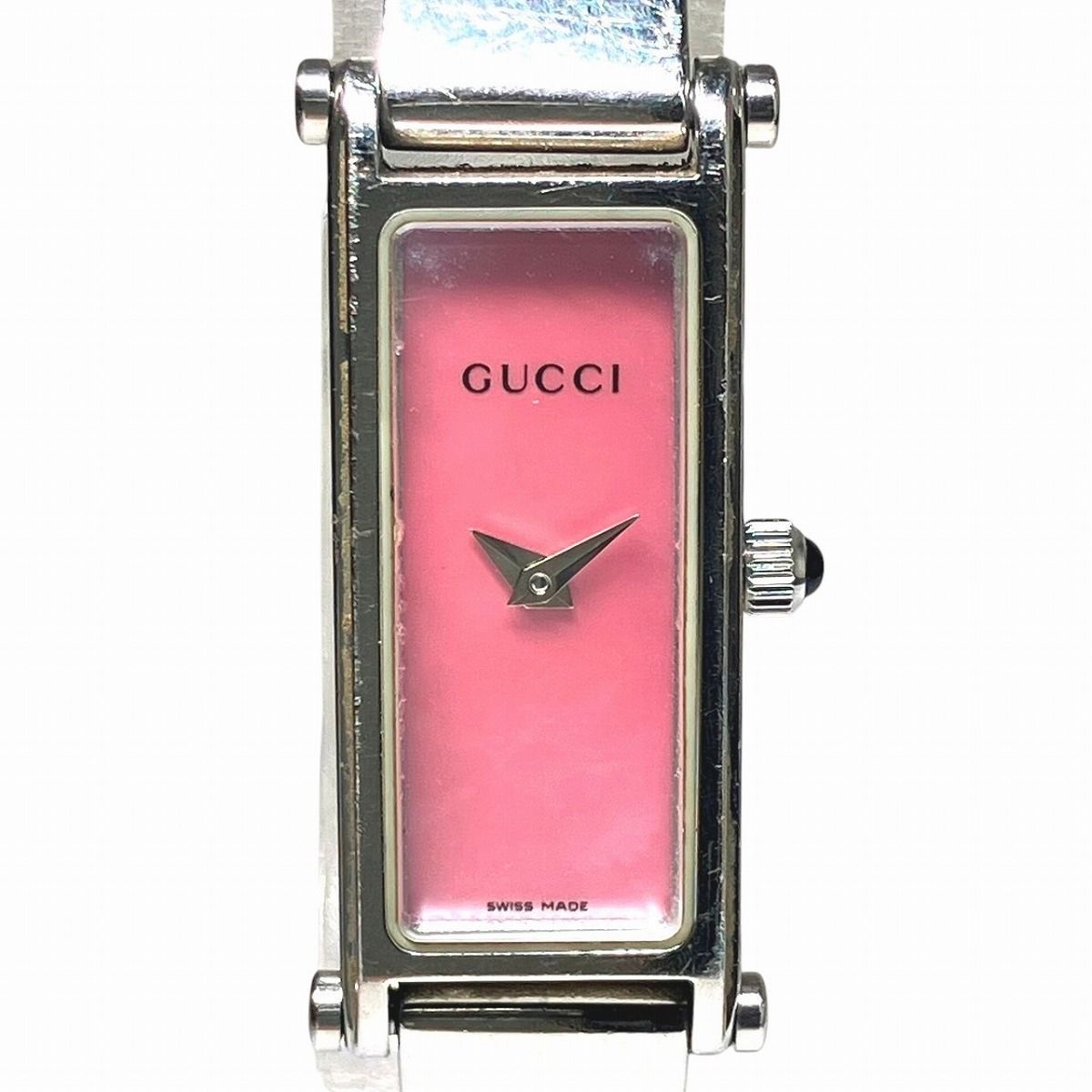 Gucci Watch SS Quartz Pink Shell Dial