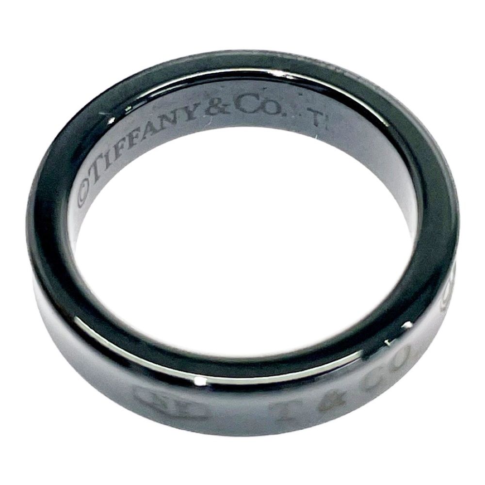 Tiffany & Co Titanium 1837 Narrow Ring — view 5