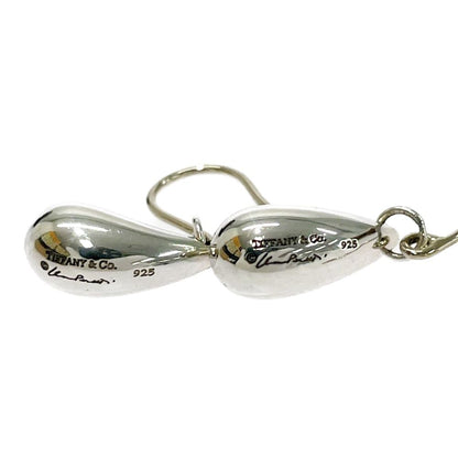 Tiffany & Co Silver Elsa Peretti Teardrop Earrings — view 5