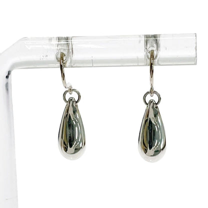 Tiffany & Co Silver Elsa Peretti Teardrop Earrings