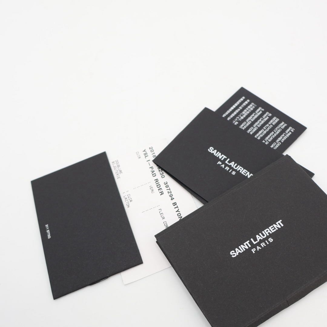 Saint Laurent Clutch Blue — view 7