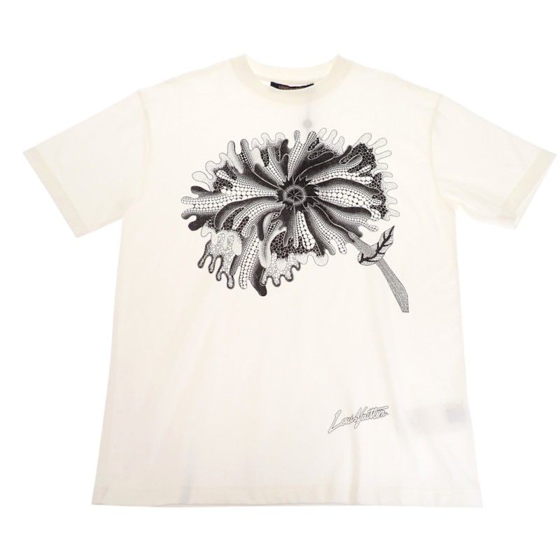 Louis Vuitton Psychedelic Flower T-Shirt Yayoi Kusama Collaboration Short XS