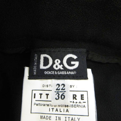 Dolce & Gabbana Pants Wool S Black Straight Full Length — view 4