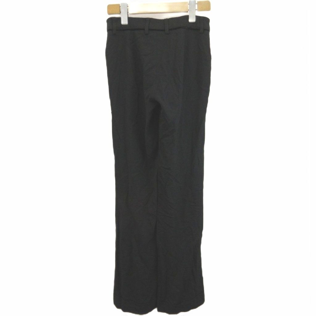 Dolce & Gabbana Pants Wool S Black Straight Full Length — view 2
