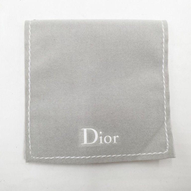 Dior Earrings Logo Silver Metal Chain — view 5