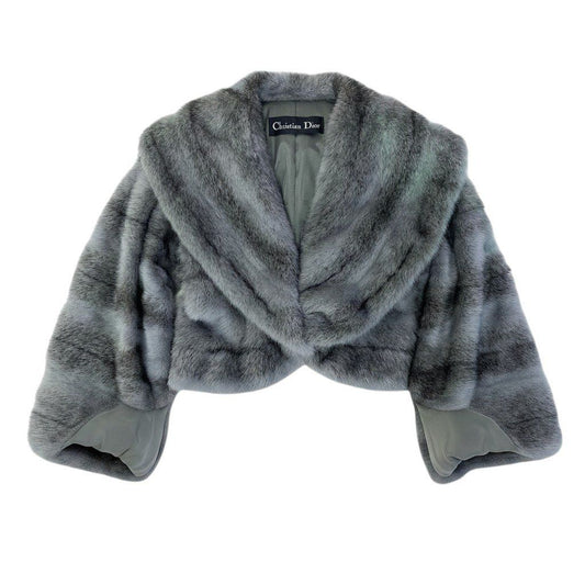 Dior Mink Jacket Gray
