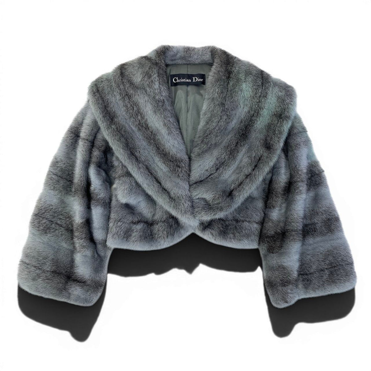 Dior Mink Jacket Gray — view 2