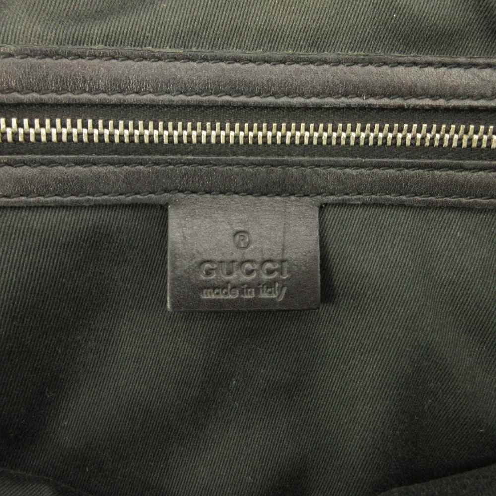 Gucci GG Canvas Gifford Tote Bag All Over Print Logo Black — view 4