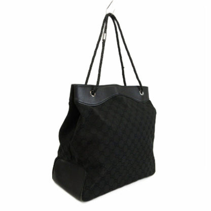 Gucci GG Canvas Gifford Tote Bag All Over Print Logo Black — view 5