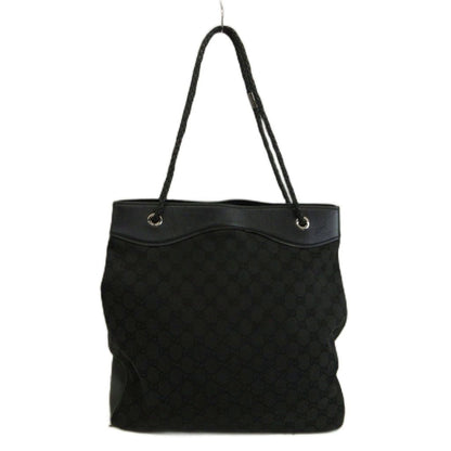 Gucci GG Canvas Gifford Tote Bag All Over Print Logo Black — view 2