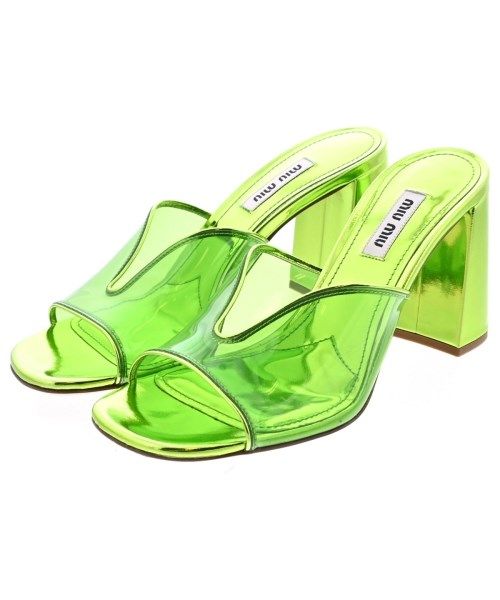 Miu Miu Sandals Green
