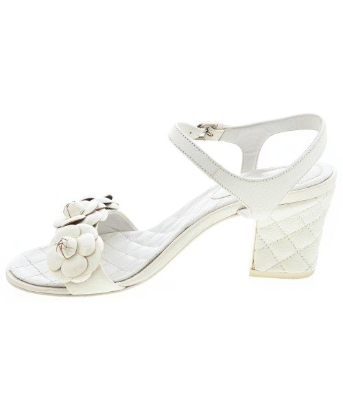 Chanel Sandals White — view 4