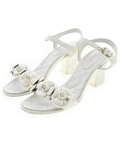 Chanel Sandals White