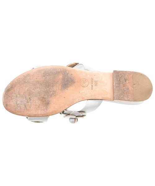 Chanel Sandals Silver — view 3