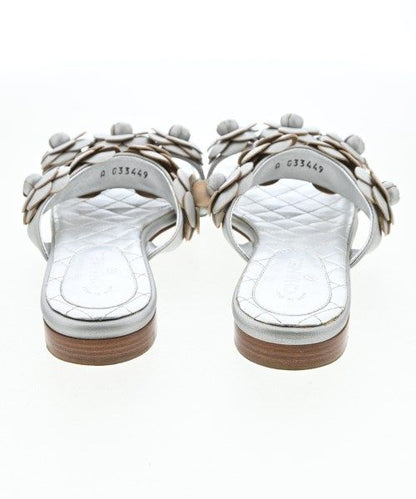 Chanel Sandals Silver — view 6