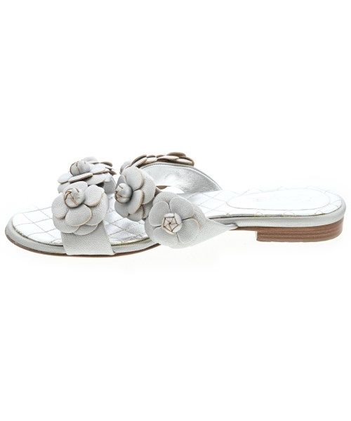 Chanel Sandals Silver — view 4