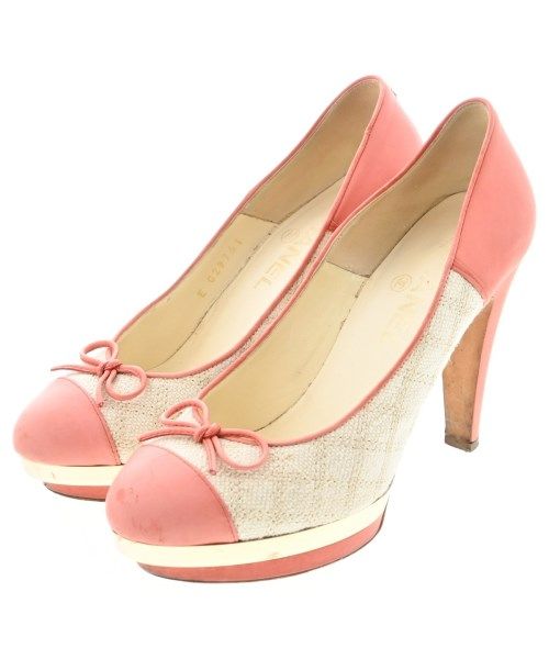 Chanel Pumps Heel Pink