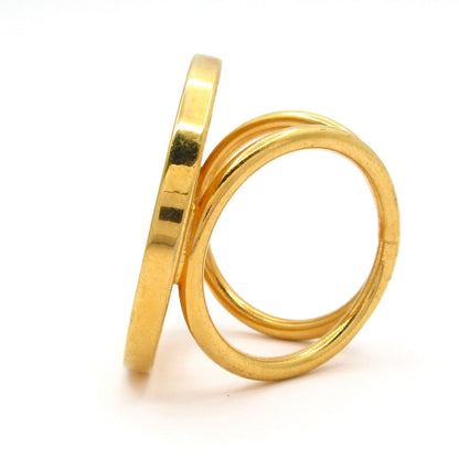 Celine Scarf Ring Gold — view 3