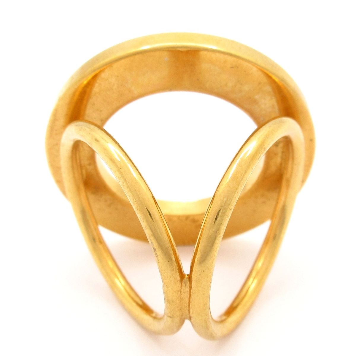 Celine Scarf Ring Gold — view 2