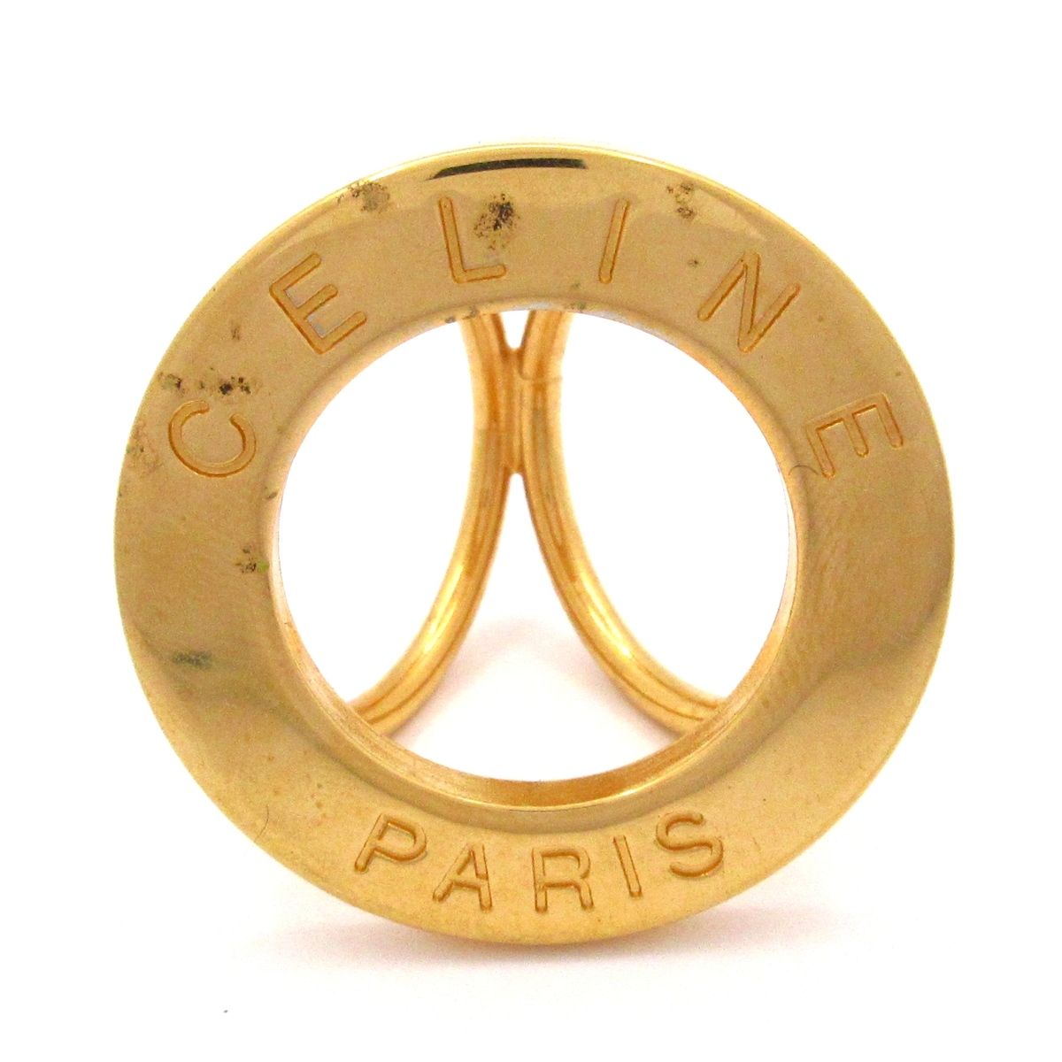Celine Scarf Ring Gold