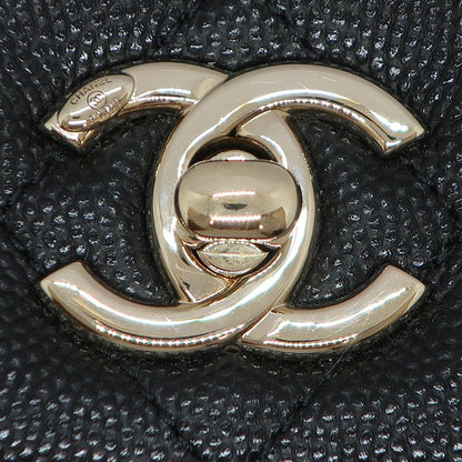 Chanel Quilted Coco Handle Rectangle Top Chain Clutch 2-Way Shoulder Bag — view 7