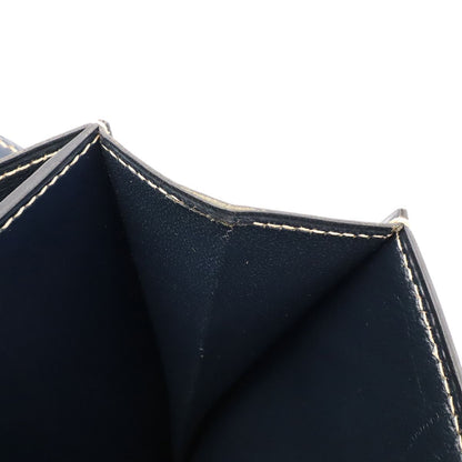 Hermes Shoulder Bag Pochette Crossbody Box Calf Leather Navy — view 8