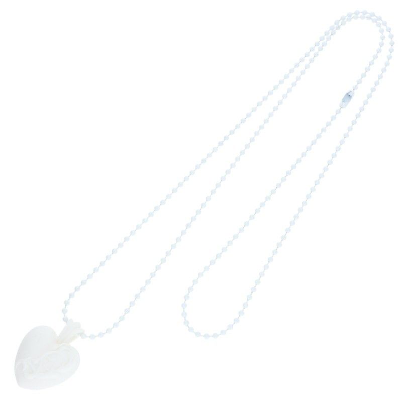 Chrome Hearts Rubber Heart Silicone Necklace — view 2
