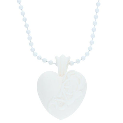 Chrome Hearts Rubber Heart Silicone Necklace