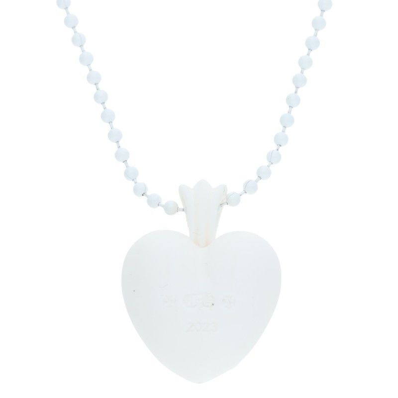 Chrome Hearts Rubber Heart Silicone Necklace — view 3