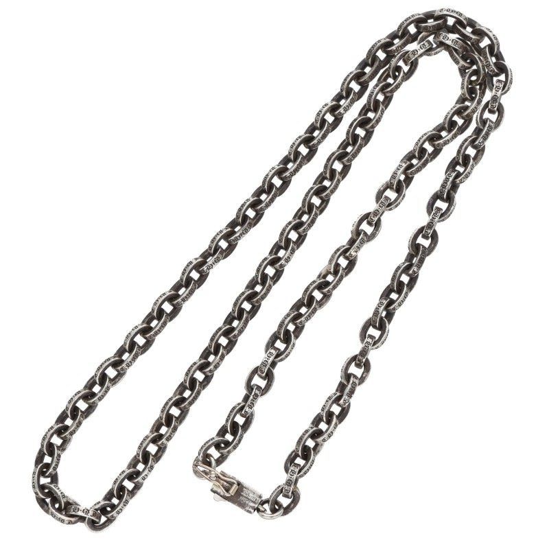 Chrome Hearts Paper Chain 18 Silver Necklace — view 2