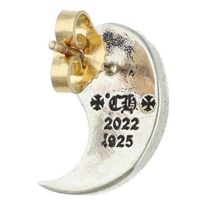 Chrome Hearts Yin Yang Silver Earrings — view 2