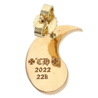 Chrome Hearts Yin Yang Gold Earrings — view 2