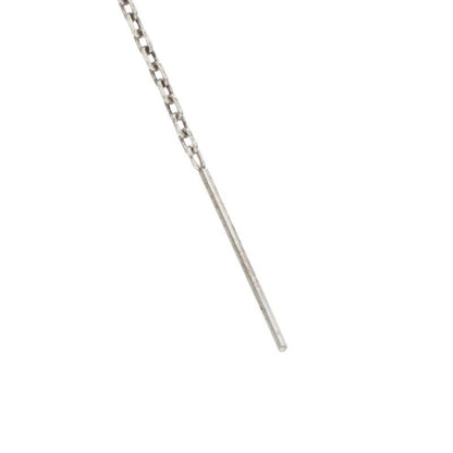 Chrome Hearts Chain Star Silver Earrings — view 5