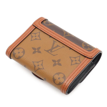 Louis Vuitton Monogram Reverse Portefeuille Dofine Compact 3 Raction Wallet — view 2