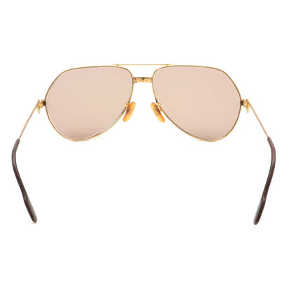 Cartier Trinity Sunglasses Eyewear Teardrop Two Bridge Double Light Brown Lens — view 3