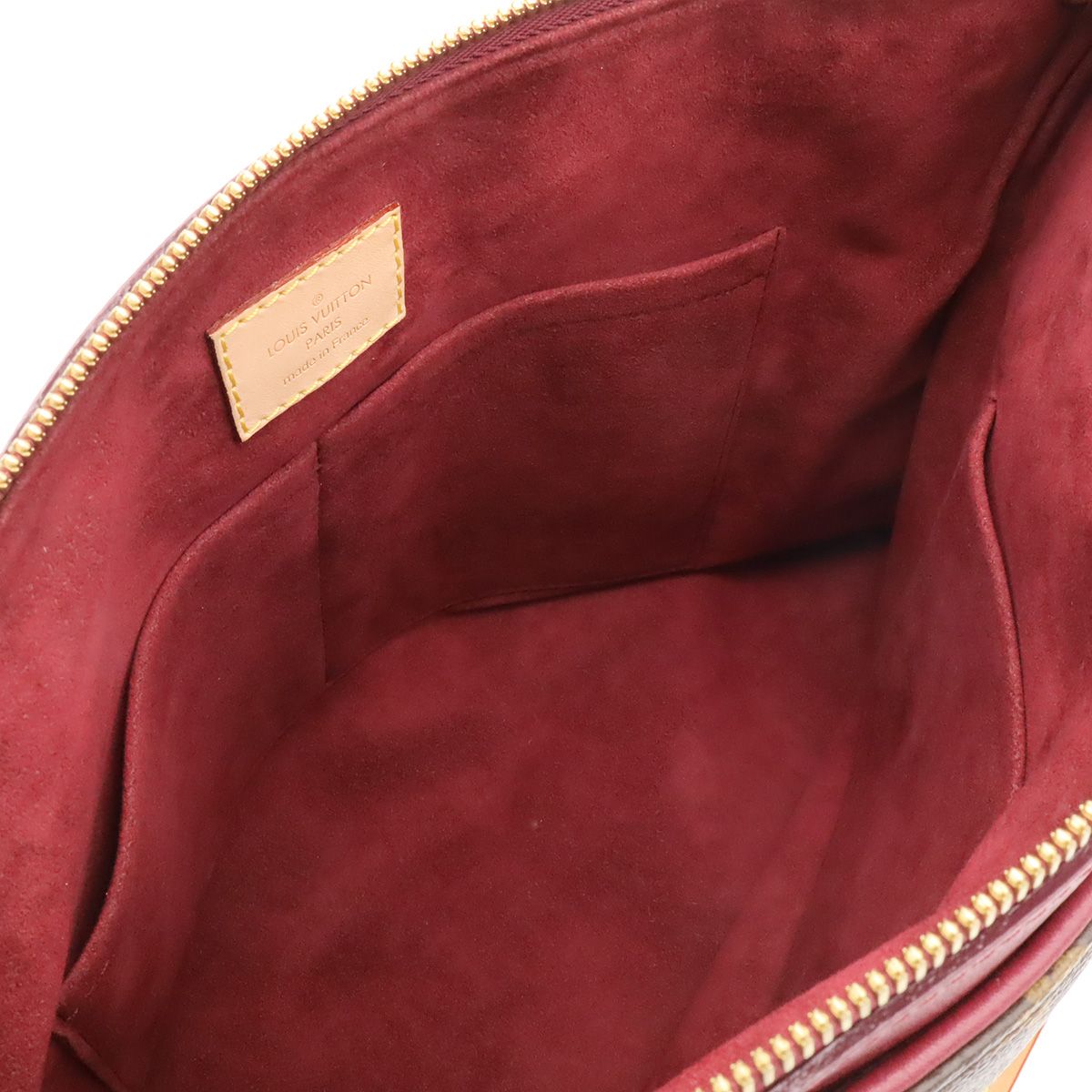 Louis Vuitton Monogram Pallas Tote Bag Aurore Purple — view 7