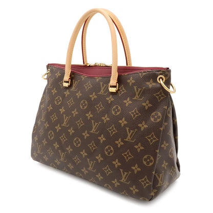 Louis Vuitton Monogram Pallas Tote Bag Aurore Purple — view 2