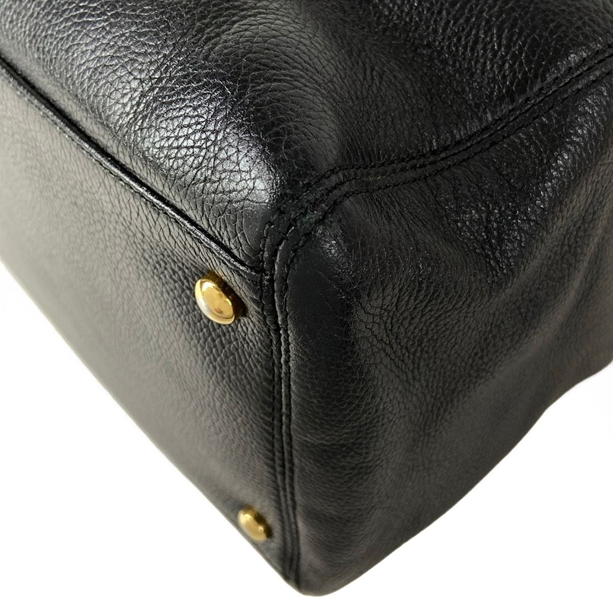 Chanel Tote Bag Executive Line Black Gold Leather — view 6