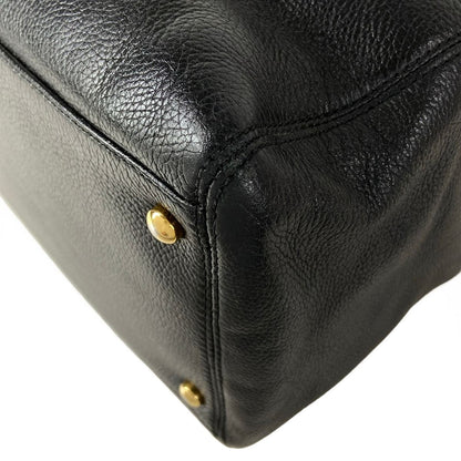 Chanel Tote Bag Executive Line Black Gold Leather — view 6