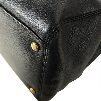 Chanel Tote Bag Executive Line Black Gold Leather — view 8