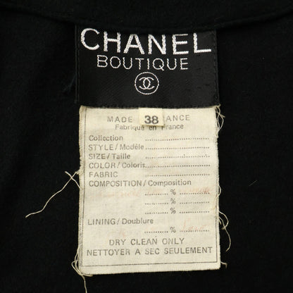 Chanel 94A CC Logo Button Cashmere Long 38 — view 5