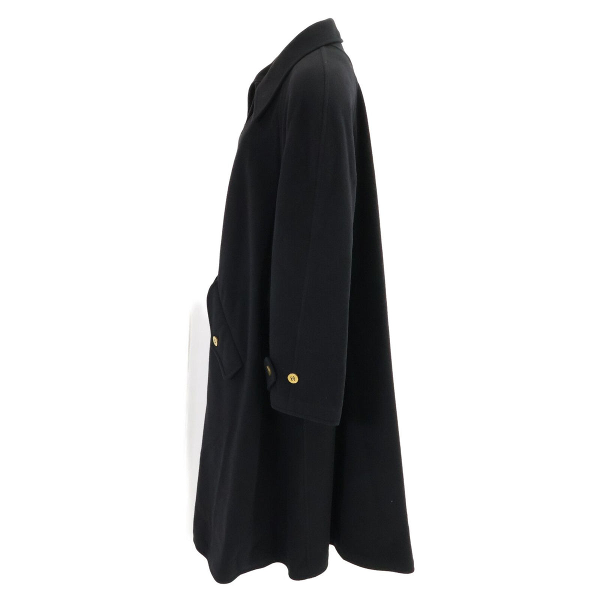 Chanel 94A CC Logo Button Cashmere Long 38 — view 2