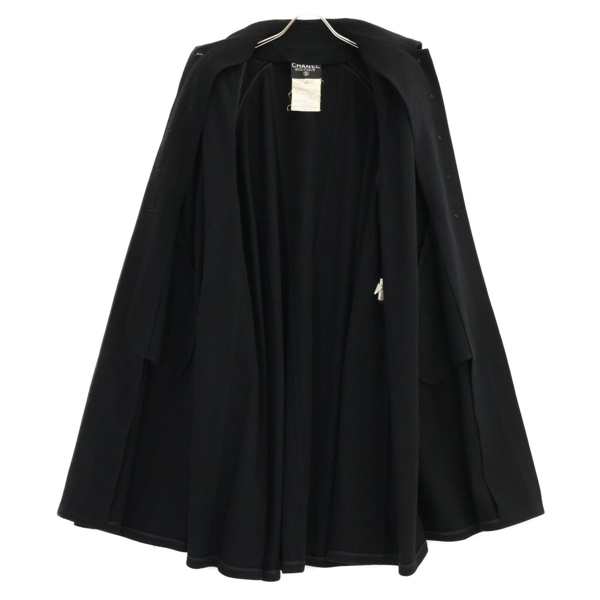 Chanel 94A CC Logo Button Cashmere Long 38 — view 4