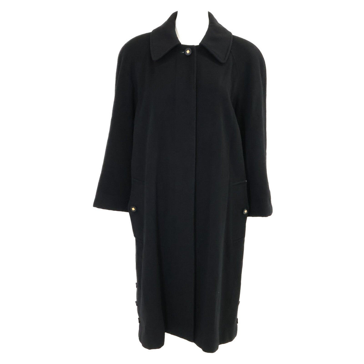 Chanel 96A Cashmere Side Slit Soutien Collar 36
