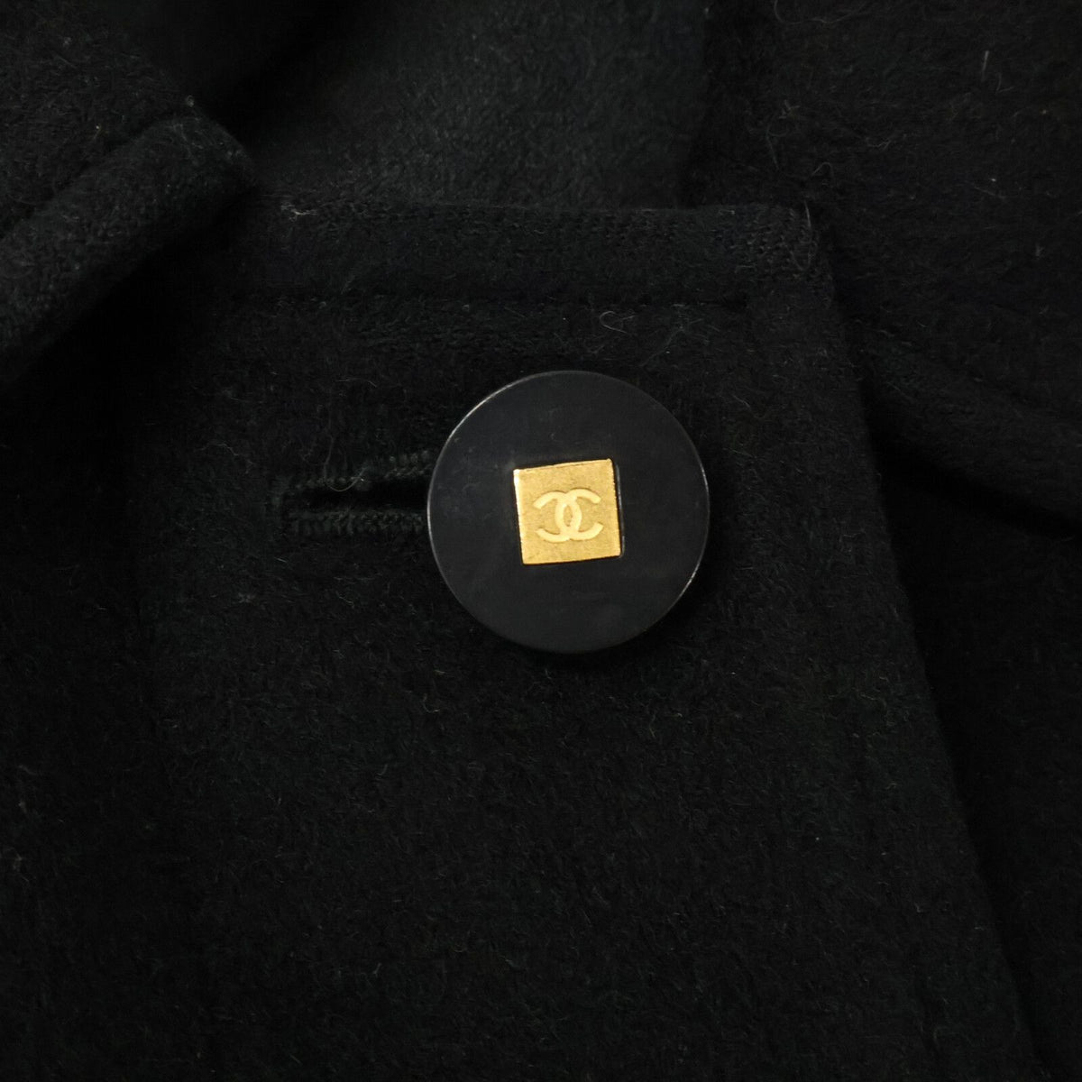 Chanel 96A Cashmere Side Slit Soutien Collar 36 — view 6