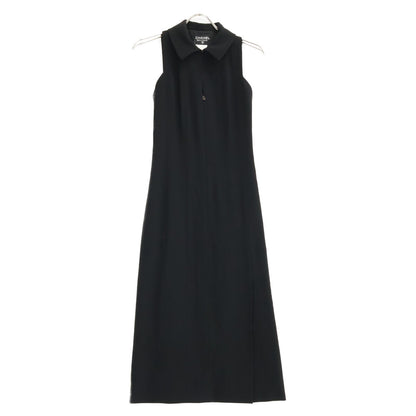Chanel 98P Wool Sleeveless Long Dress 36
