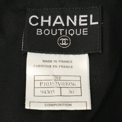 Chanel 98P Wool Sleeveless Long Dress 36 — view 4