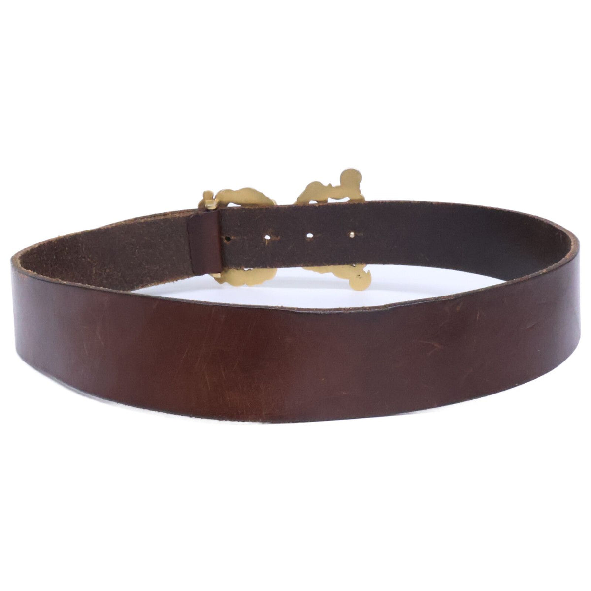 Dolce & Gabbana DG Buckle Leather 80 Belt — view 3