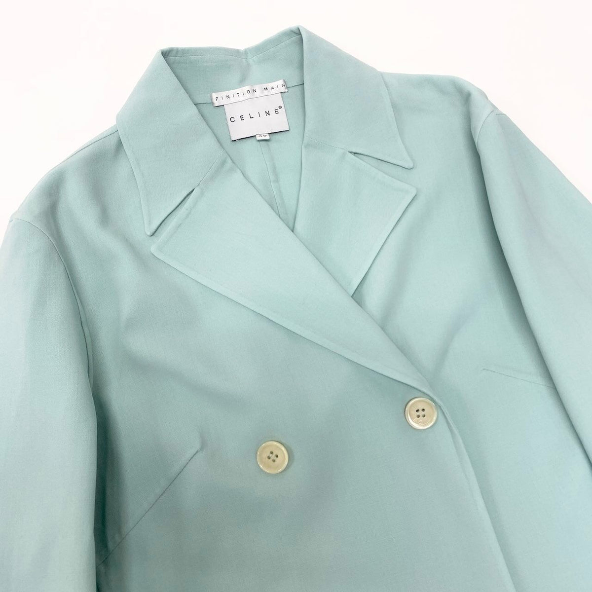 Celine Skirt Set Jacket Blue — view 3
