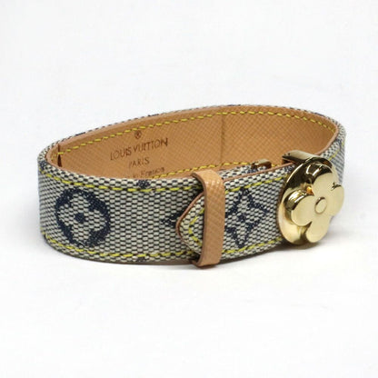 Louis Vuitton Monogram Mini Good Luck Bracelet Blue — view 6